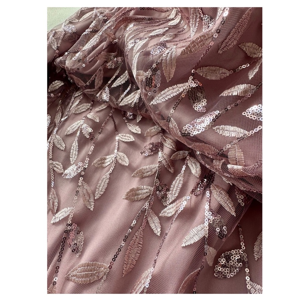 ✨Worn Once! ✨Alex Evenings Women's Embroidered and Sequined Dress - Picture 8 of 10